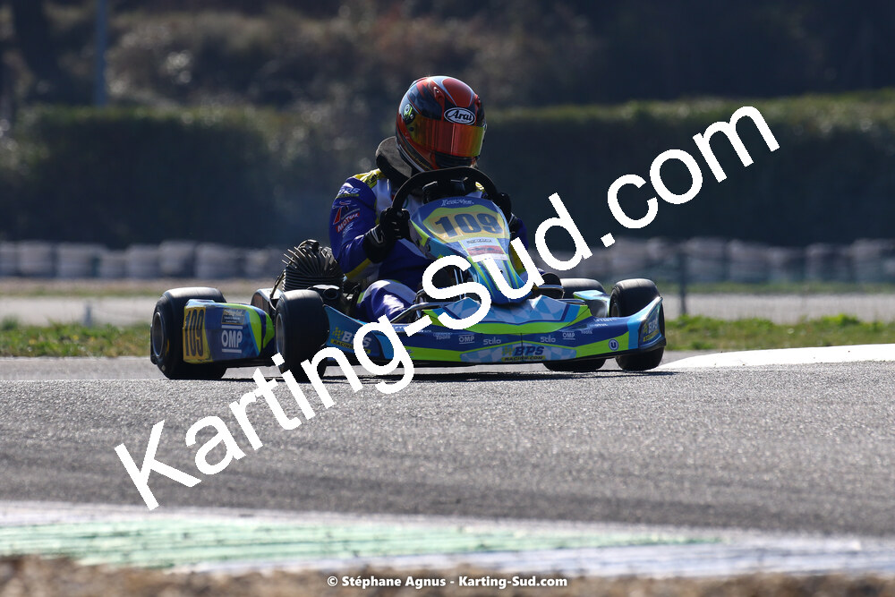 05 & 06/03/2022 : 1ère manche du Championnat du Sud 2022 à Alès (photos Stéphane Agnus) 2022 — karting
