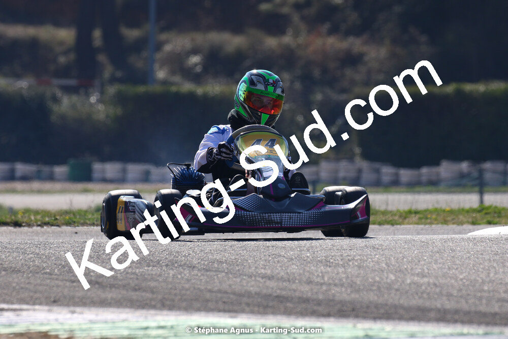 05 & 06/03/2022 : 1ère manche du Championnat du Sud 2022 à Alès (photos Stéphane Agnus) 2022 — karting