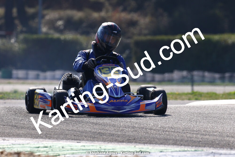 05 & 06/03/2022 : 1ère manche du Championnat du Sud 2022 à Alès (photos Stéphane Agnus) 2022 — karting