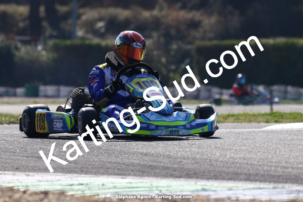 05 & 06/03/2022 : 1ère manche du Championnat du Sud 2022 à Alès (photos Stéphane Agnus) 2022 — karting