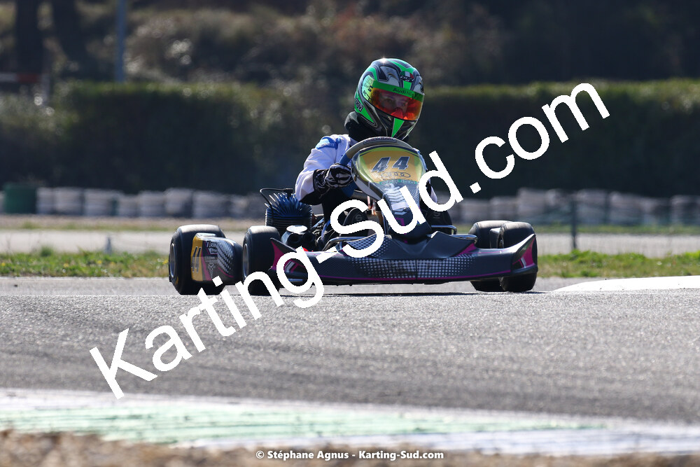 05 & 06/03/2022 : 1ère manche du Championnat du Sud 2022 à Alès (photos Stéphane Agnus) 2022 — karting
