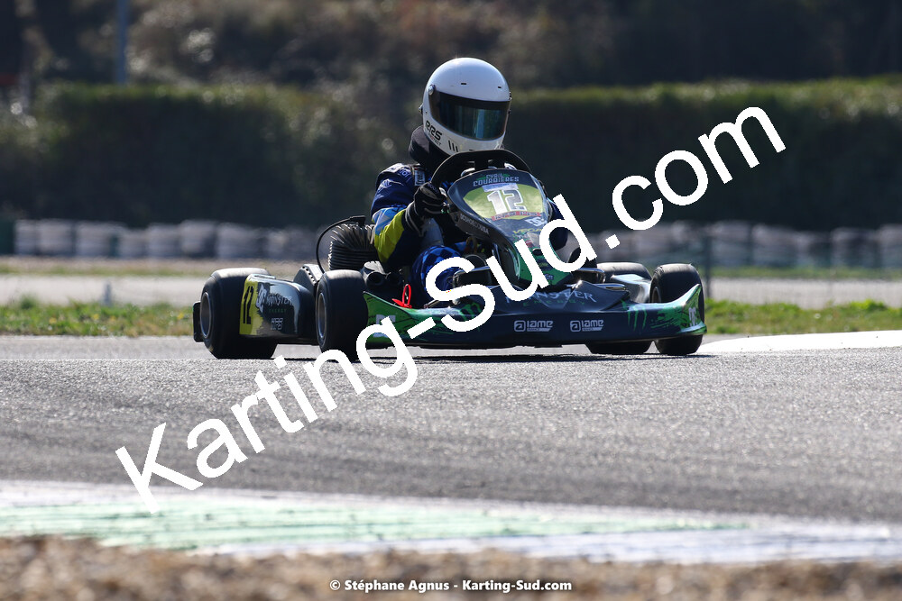 05 & 06/03/2022 : 1ère manche du Championnat du Sud 2022 à Alès (photos Stéphane Agnus) 2022 — karting