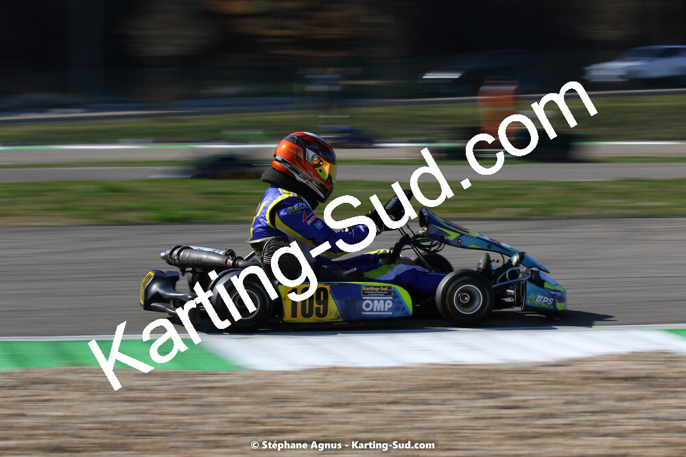 05 & 06/03/2022 : 1ère manche du Championnat du Sud 2022 à Alès (photos Stéphane Agnus) 2022 — karting