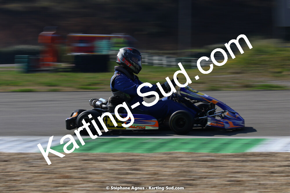 05 & 06/03/2022 : 1ère manche du Championnat du Sud 2022 à Alès (photos Stéphane Agnus) 2022 — karting