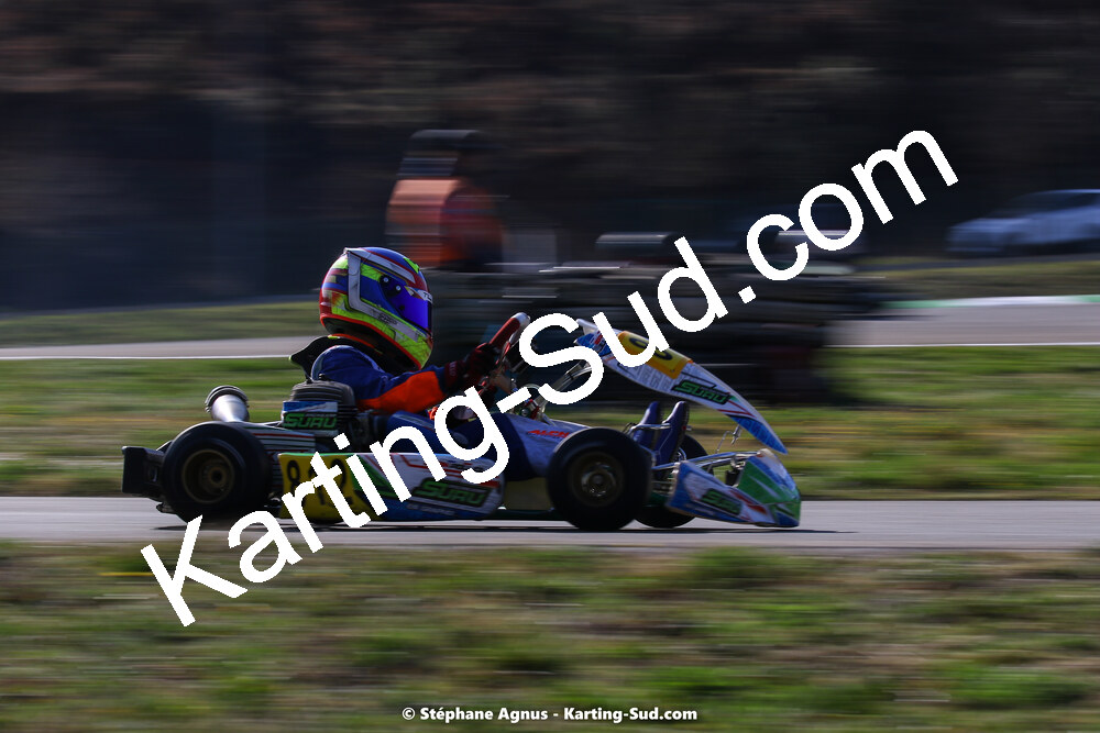 05 & 06/03/2022 : 1ère manche du Championnat du Sud 2022 à Alès (photos Stéphane Agnus) 2022 — karting