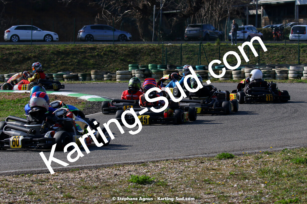 05 & 06/03/2022 : 1ère manche du Championnat du Sud 2022 à Alès (photos Stéphane Agnus) 2022 — karting