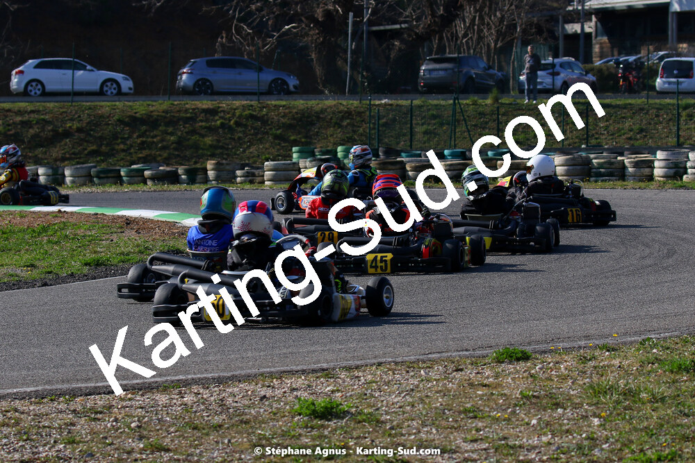 05 & 06/03/2022 : 1ère manche du Championnat du Sud 2022 à Alès (photos Stéphane Agnus) 2022 — karting