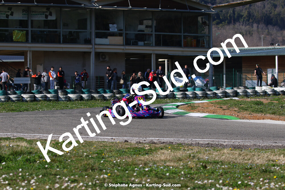 05 & 06/03/2022 : 1ère manche du Championnat du Sud 2022 à Alès (photos Stéphane Agnus) 2022 — karting