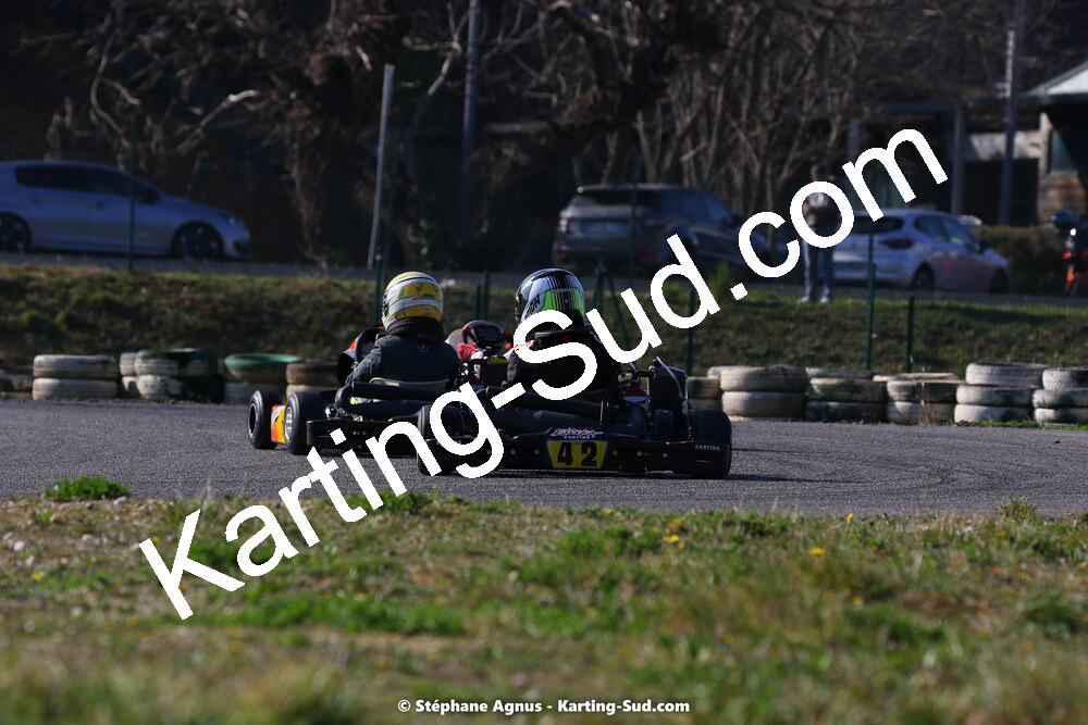 05 & 06/03/2022 : 1ère manche du Championnat du Sud 2022 à Alès (photos Stéphane Agnus) 2022 — karting
