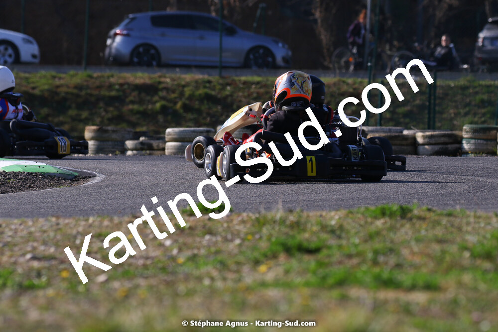 05 & 06/03/2022 : 1ère manche du Championnat du Sud 2022 à Alès (photos Stéphane Agnus) 2022 — karting