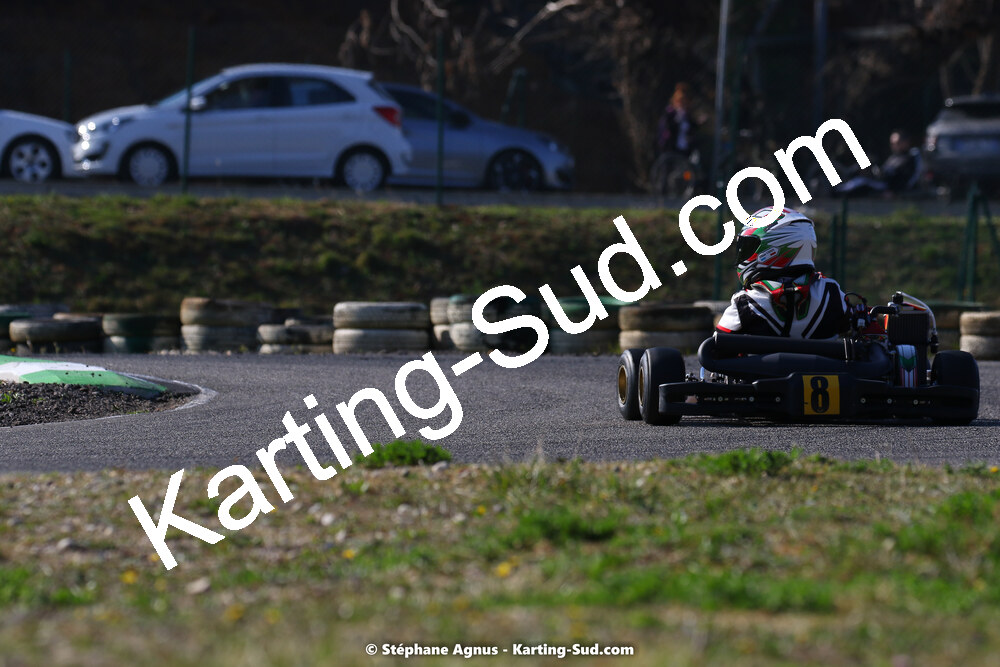 05 & 06/03/2022 : 1ère manche du Championnat du Sud 2022 à Alès (photos Stéphane Agnus) 2022 — karting