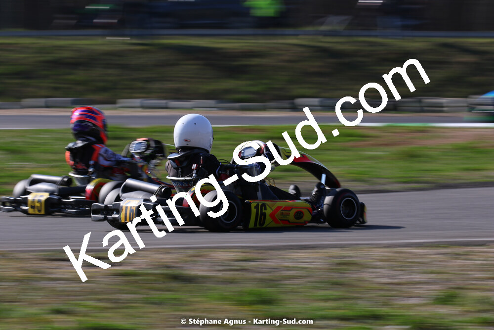 05 & 06/03/2022 : 1ère manche du Championnat du Sud 2022 à Alès (photos Stéphane Agnus) 2022 — karting