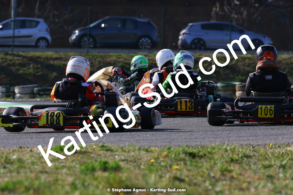 05 & 06/03/2022 : 1ère manche du Championnat du Sud 2022 à Alès (photos Stéphane Agnus) 2022 — karting