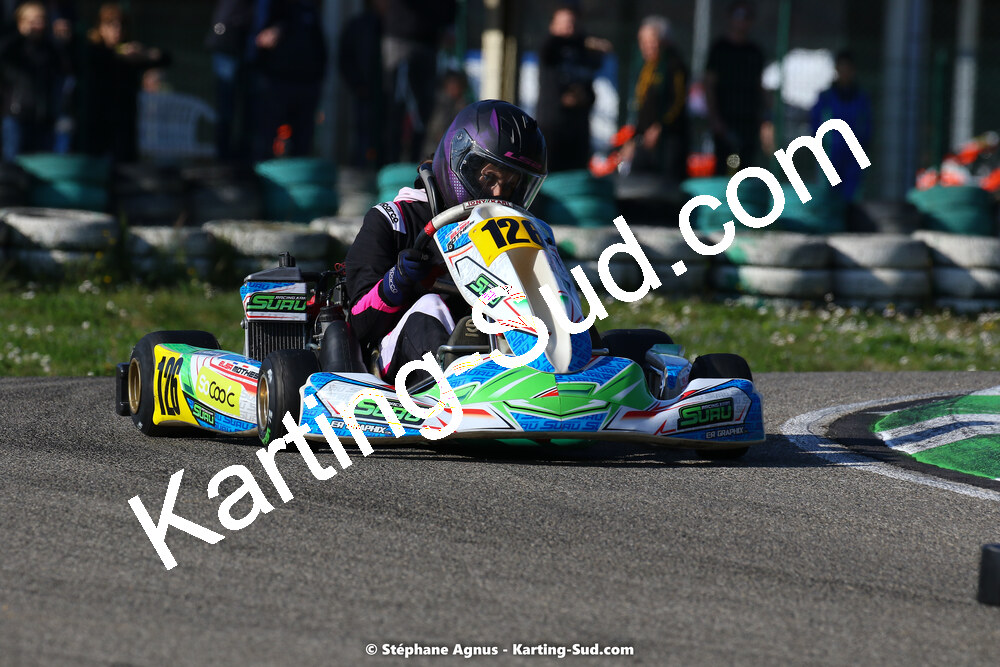 05 & 06/03/2022 : 1ère manche du Championnat du Sud 2022 à Alès (photos Stéphane Agnus) 2022 — karting