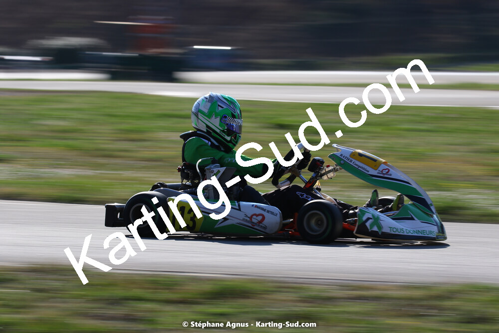 05 & 06/03/2022 : 1ère manche du Championnat du Sud 2022 à Alès (photos Stéphane Agnus) 2022 — karting