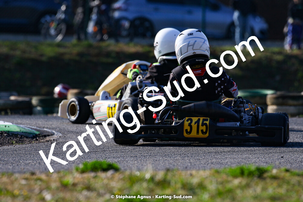 05 & 06/03/2022 : 1ère manche du Championnat du Sud 2022 à Alès (photos Stéphane Agnus) 2022 — karting