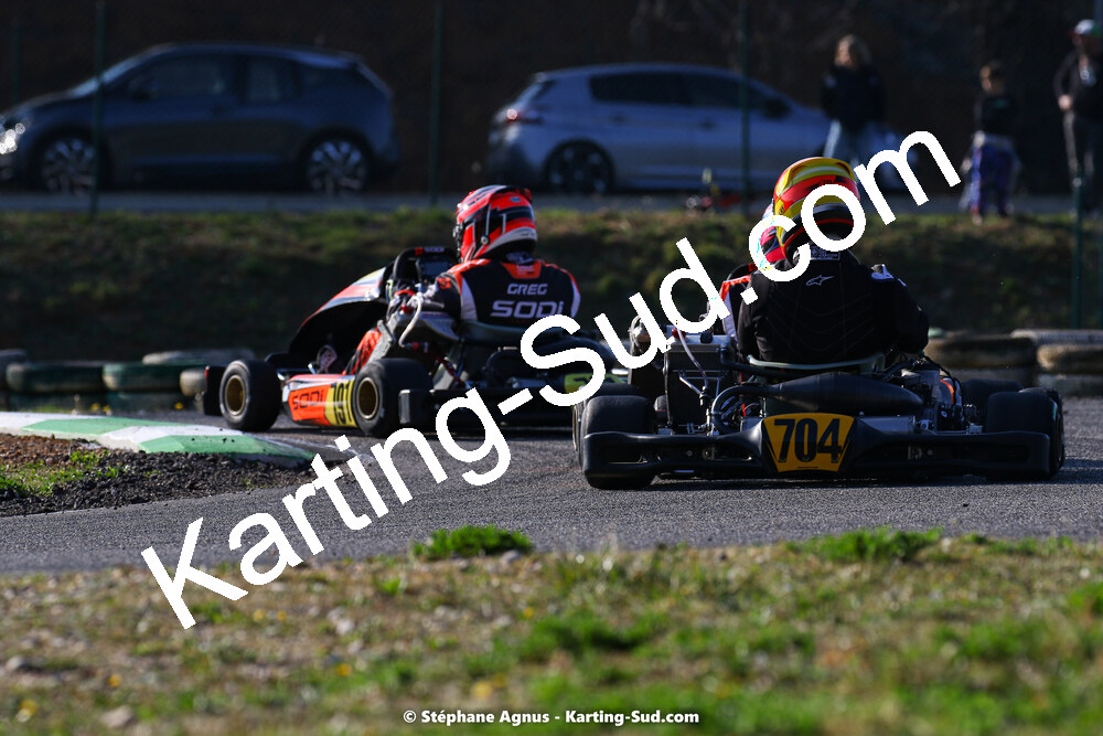 05 & 06/03/2022 : 1ère manche du Championnat du Sud 2022 à Alès (photos Stéphane Agnus) 2022 — karting