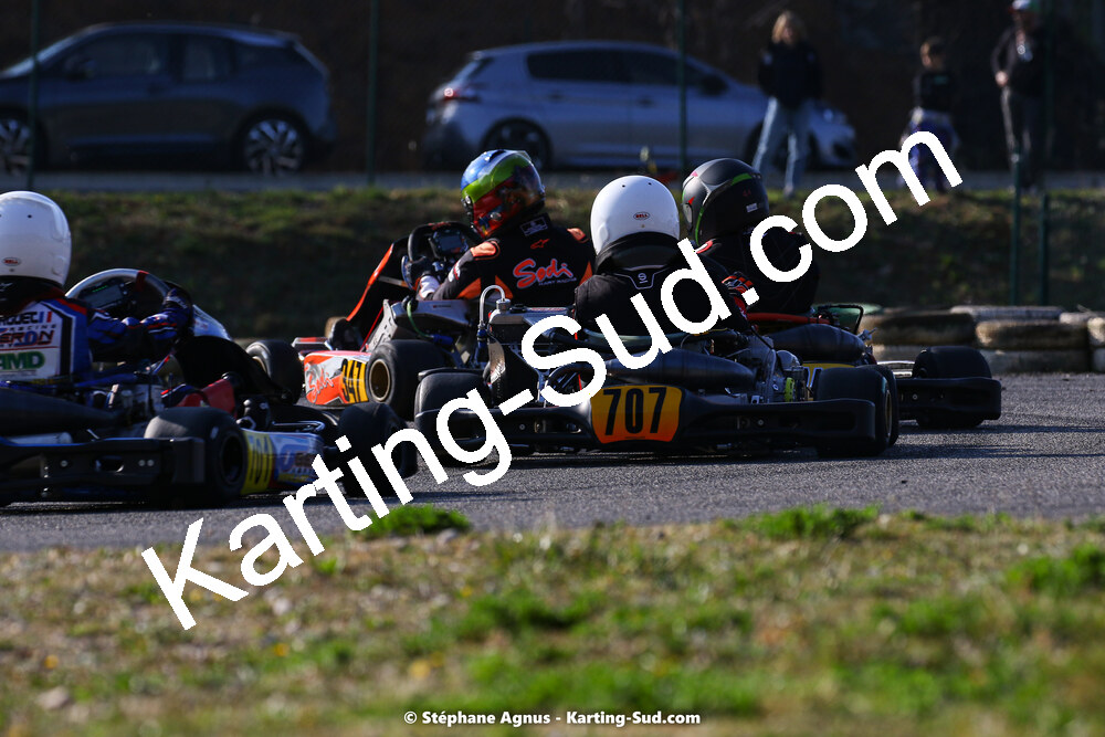 05 & 06/03/2022 : 1ère manche du Championnat du Sud 2022 à Alès (photos Stéphane Agnus) 2022 — karting