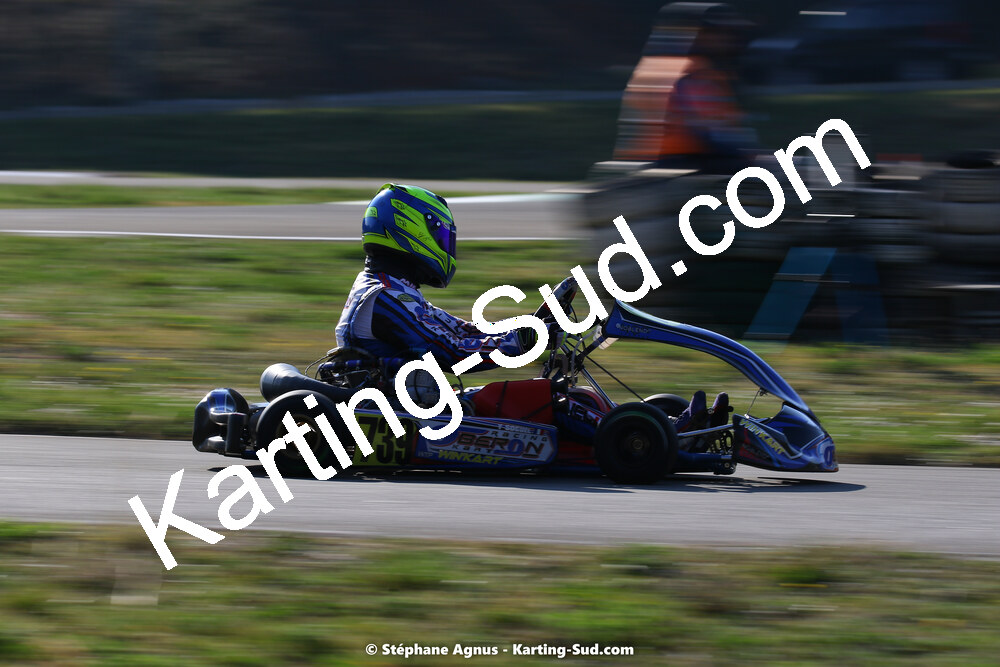 05 & 06/03/2022 : 1ère manche du Championnat du Sud 2022 à Alès (photos Stéphane Agnus) 2022 — karting