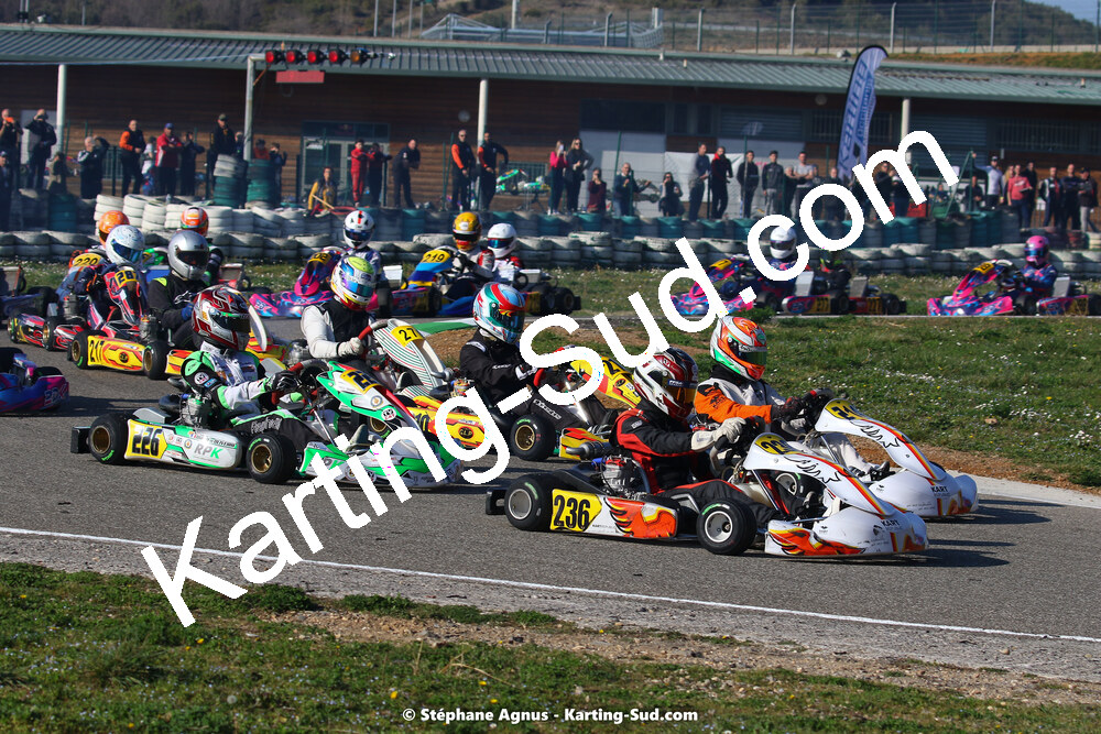 05 & 06/03/2022 : 1ère manche du Championnat du Sud 2022 à Alès (photos Stéphane Agnus) 2022 — karting