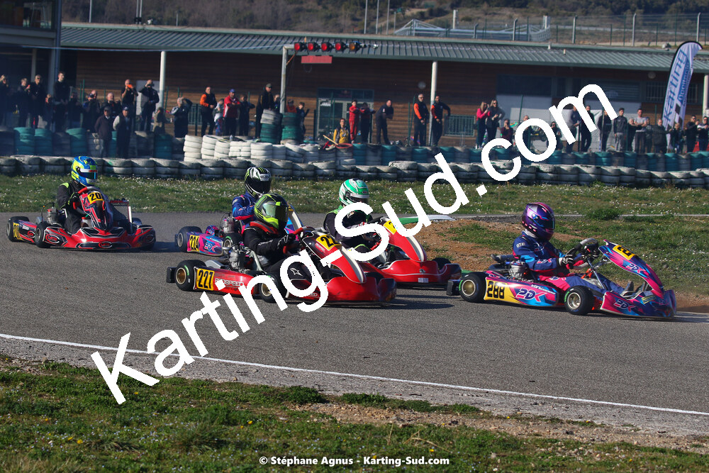 05 & 06/03/2022 : 1ère manche du Championnat du Sud 2022 à Alès (photos Stéphane Agnus) 2022 — karting