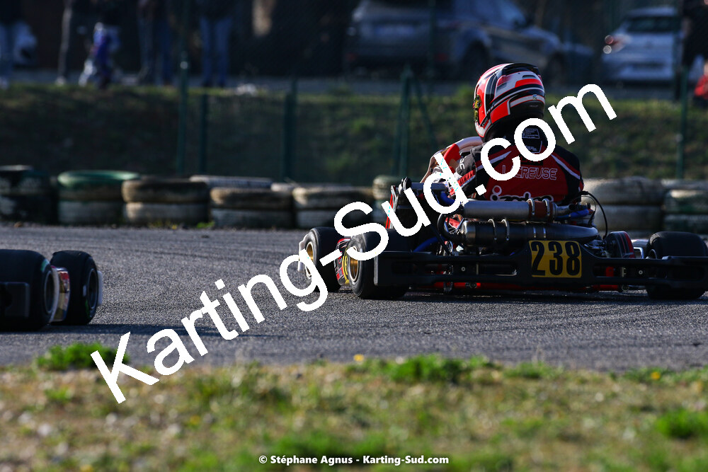 05 & 06/03/2022 : 1ère manche du Championnat du Sud 2022 à Alès (photos Stéphane Agnus) 2022 — karting