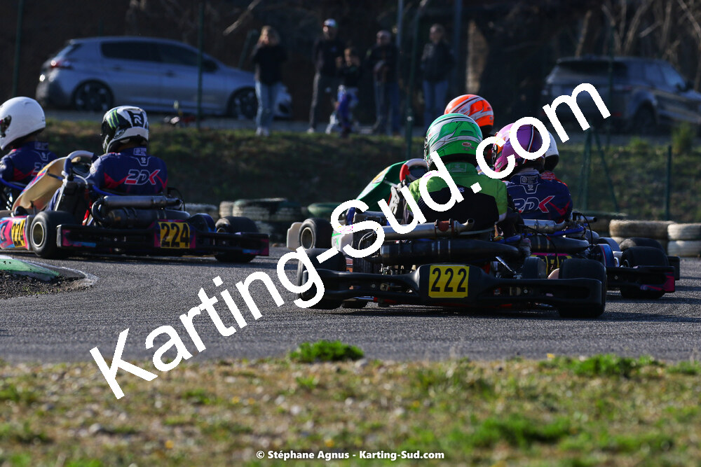 05 & 06/03/2022 : 1ère manche du Championnat du Sud 2022 à Alès (photos Stéphane Agnus) 2022 — karting