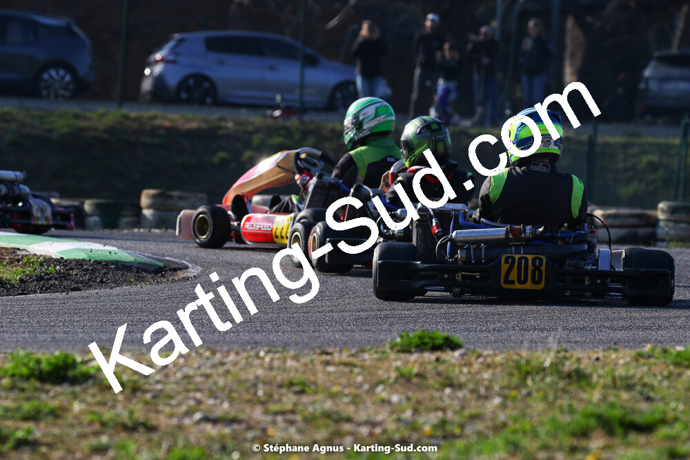 05 & 06/03/2022 : 1ère manche du Championnat du Sud 2022 à Alès (photos Stéphane Agnus) 2022 — karting