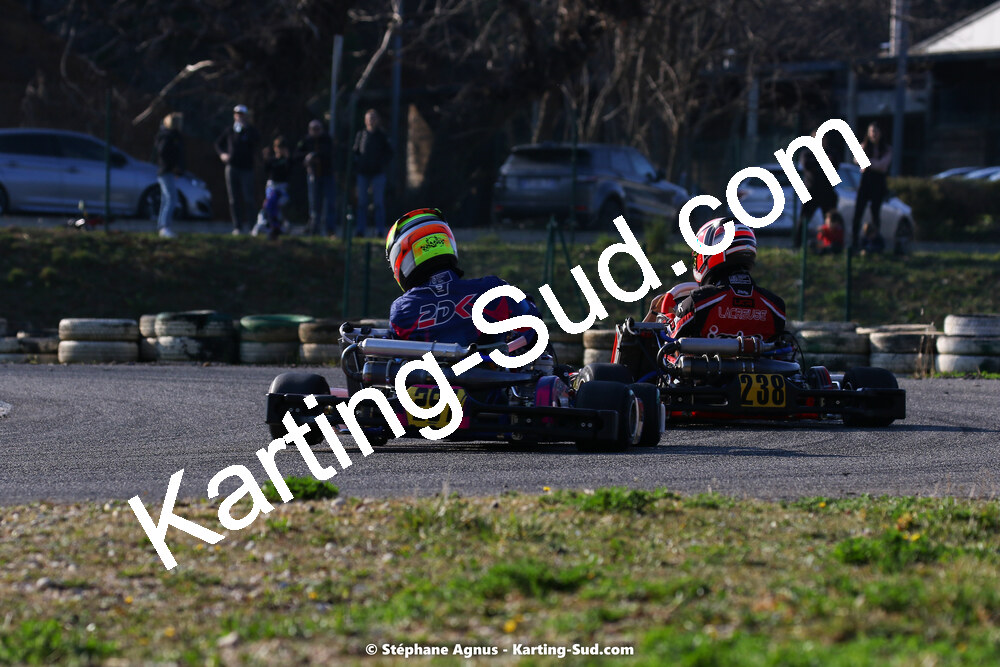 05 & 06/03/2022 : 1ère manche du Championnat du Sud 2022 à Alès (photos Stéphane Agnus) 2022 — karting
