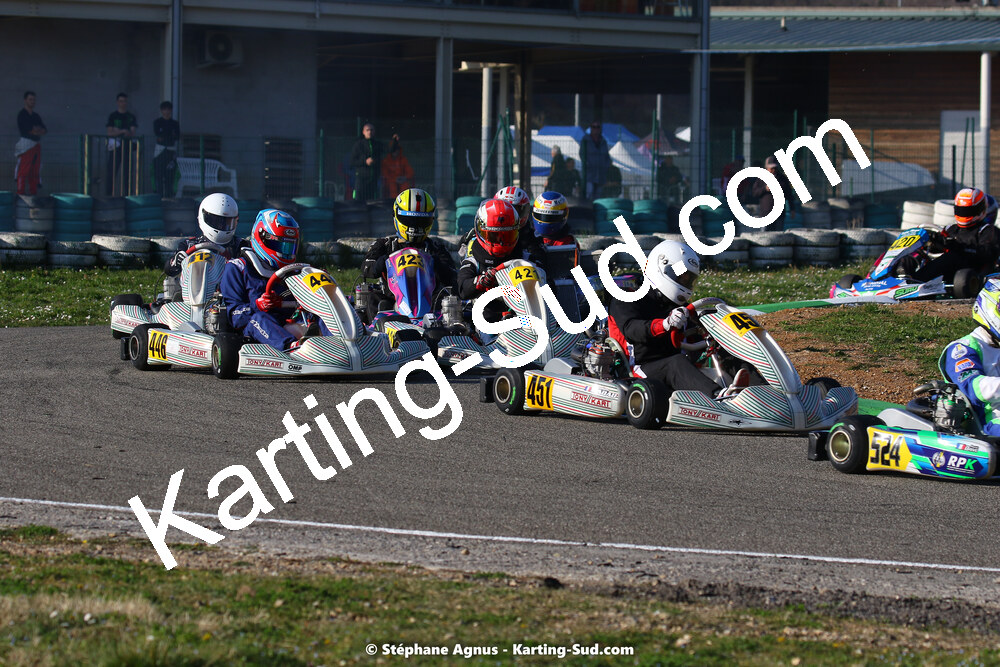 05 & 06/03/2022 : 1ère manche du Championnat du Sud 2022 à Alès (photos Stéphane Agnus) 2022 — karting
