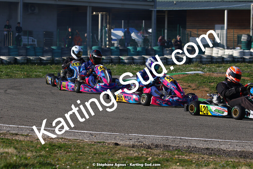 05 & 06/03/2022 : 1ère manche du Championnat du Sud 2022 à Alès (photos Stéphane Agnus) 2022 — karting