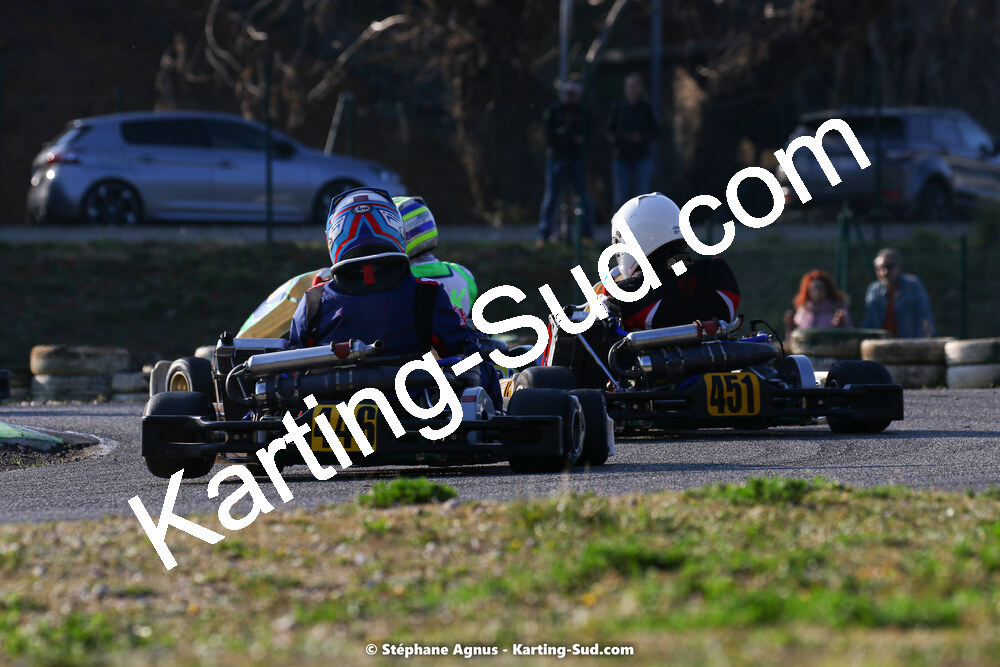 05 & 06/03/2022 : 1ère manche du Championnat du Sud 2022 à Alès (photos Stéphane Agnus) 2022 — karting