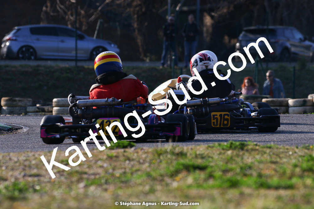 05 & 06/03/2022 : 1ère manche du Championnat du Sud 2022 à Alès (photos Stéphane Agnus) 2022 — karting