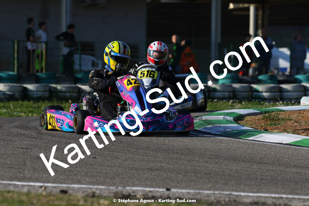 05 & 06/03/2022 : 1ère manche du Championnat du Sud 2022 à Alès (photos Stéphane Agnus) 2022 — karting