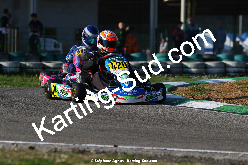 05 & 06/03/2022 : 1ère manche du Championnat du Sud 2022 à Alès (photos Stéphane Agnus) 2022 — karting