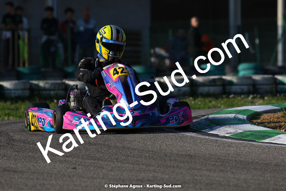 05 & 06/03/2022 : 1ère manche du Championnat du Sud 2022 à Alès (photos Stéphane Agnus) 2022 — karting