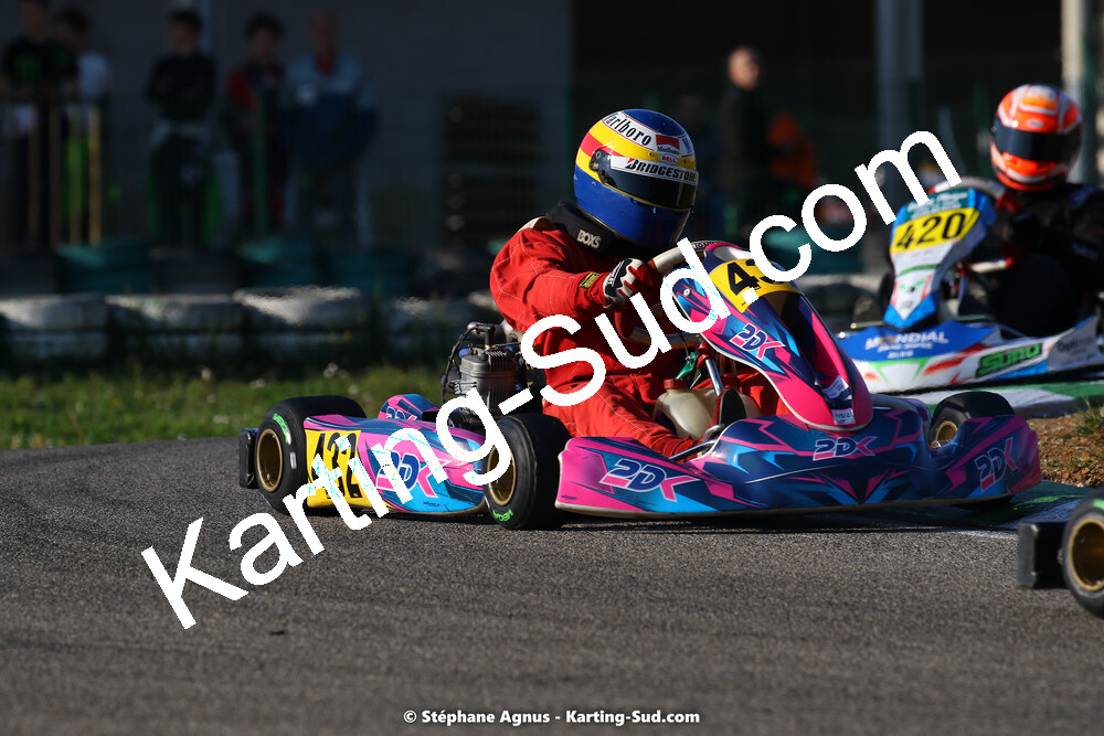 05 & 06/03/2022 : 1ère manche du Championnat du Sud 2022 à Alès (photos Stéphane Agnus) 2022 — karting