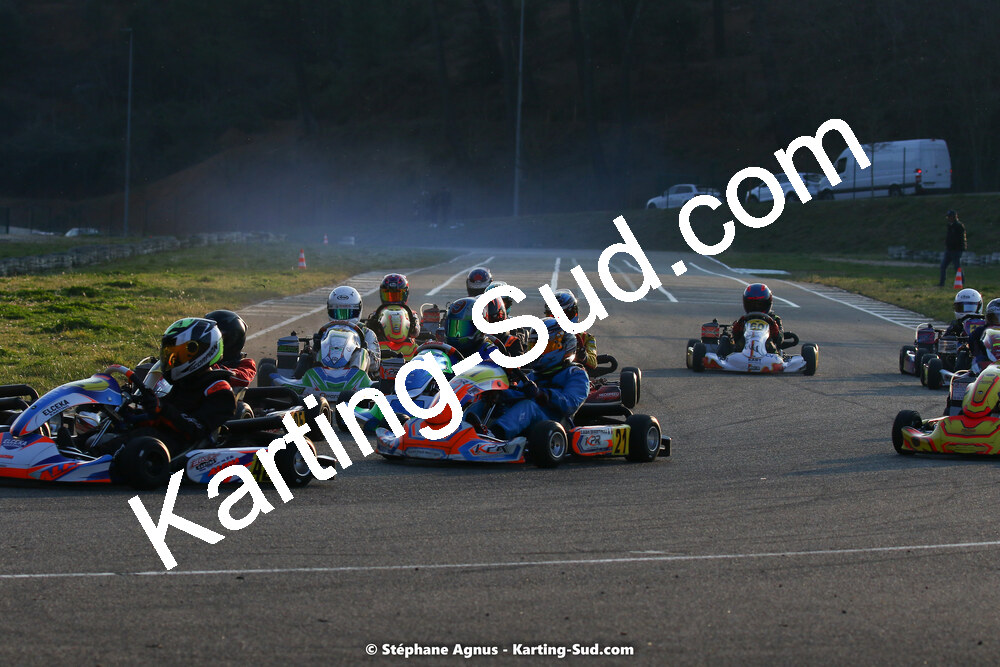 05 & 06/03/2022 : 1ère manche du Championnat du Sud 2022 à Alès (photos Stéphane Agnus) 2022 — karting