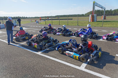 06/03/2022 : 1ère manche du Trophée UFOLEP Kart Nouvelle Aquitaine à Escource (photos Alain Estebenet) 2022 — karting