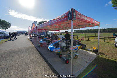 06/03/2022 : 1ère manche du Trophée UFOLEP Kart Nouvelle Aquitaine à Escource (photos Alain Estebenet) 2022 — karting