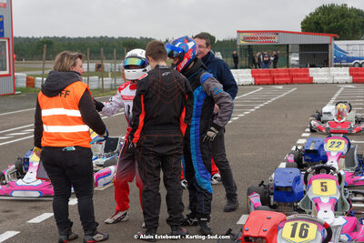 06/03/2022 : 1ère manche du Trophée UFOLEP Kart Nouvelle Aquitaine à Escource (photos Alain Estebenet) 2022 — karting