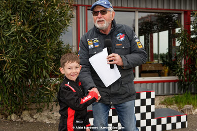 Michel FEVRES — 06/03/2022 : 1ère manche du Trophée UFOLEP Kart Nouvelle Aquitaine à Escource (photos Alain Estebenet) 2022 — karting