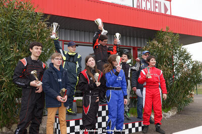 06/03/2022 : 1ère manche du Trophée UFOLEP Kart Nouvelle Aquitaine à Escource (photos Alain Estebenet) 2022 — karting