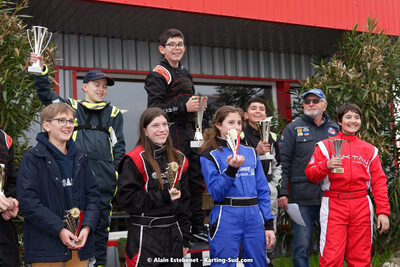 06/03/2022 : 1ère manche du Trophée UFOLEP Kart Nouvelle Aquitaine à Escource (photos Alain Estebenet) 2022 — karting