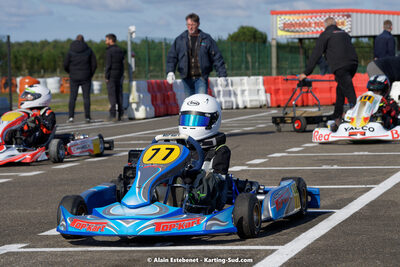 06/03/2022 : 1ère manche du Trophée UFOLEP Kart Nouvelle Aquitaine à Escource (photos Alain Estebenet) 2022 — karting
