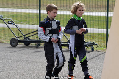 06/03/2022 : 1ère manche du Trophée UFOLEP Kart Nouvelle Aquitaine à Escource (photos Alain Estebenet) 2022 — karting