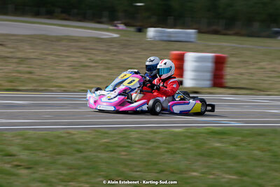06/03/2022 : 1ère manche du Trophée UFOLEP Kart Nouvelle Aquitaine à Escource (photos Alain Estebenet) 2022 — karting