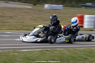 06/03/2022 : 1ère manche du Trophée UFOLEP Kart Nouvelle Aquitaine à Escource (photos Alain Estebenet) 2022 — karting
