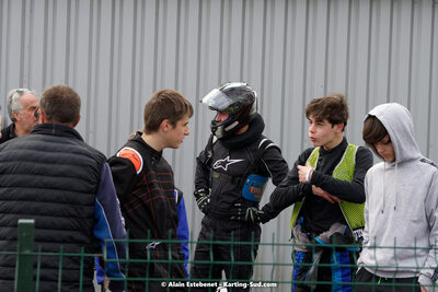 06/03/2022 : 1ère manche du Trophée UFOLEP Kart Nouvelle Aquitaine à Escource (photos Alain Estebenet) 2022 — karting