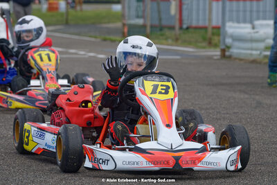 06/03/2022 : 1ère manche du Trophée UFOLEP Kart Nouvelle Aquitaine à Escource (photos Alain Estebenet) 2022 — karting